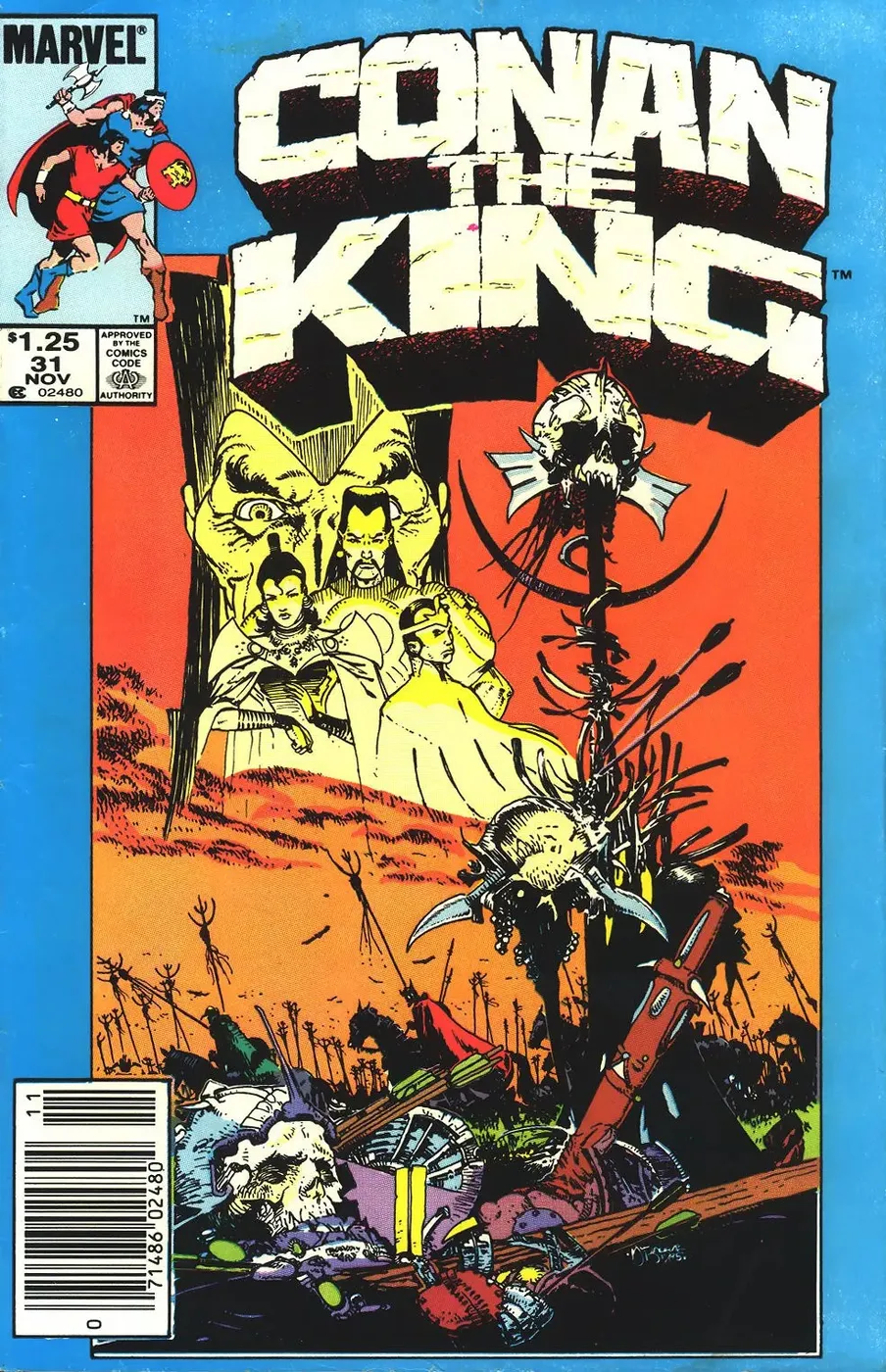 Cover of Conan the King #31