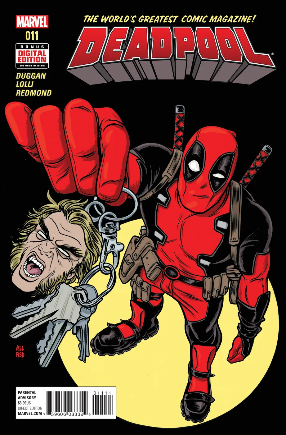 Cover of Deadpool #11