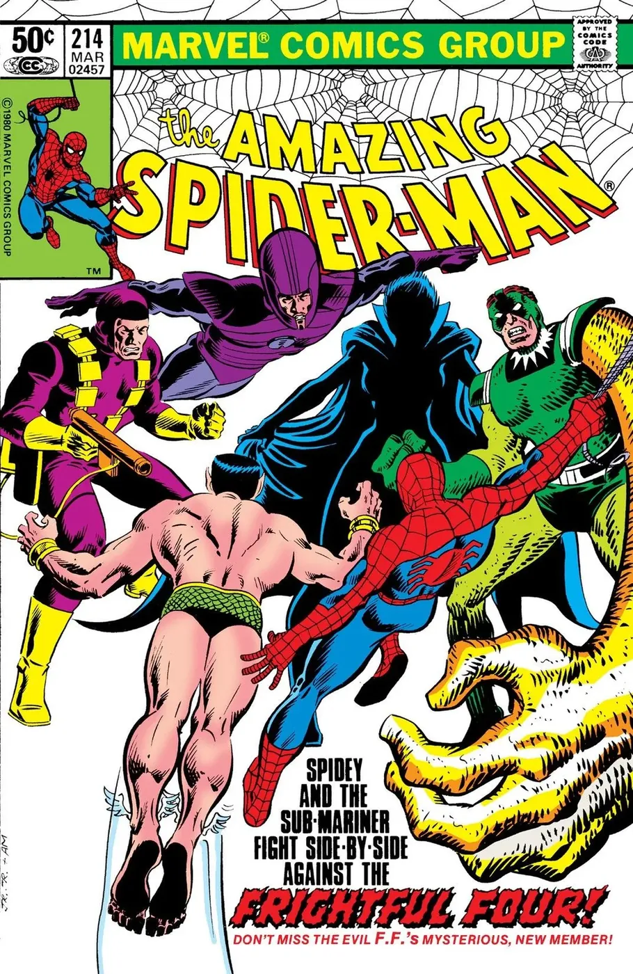 Cover of The Amazing Spider-Man #214