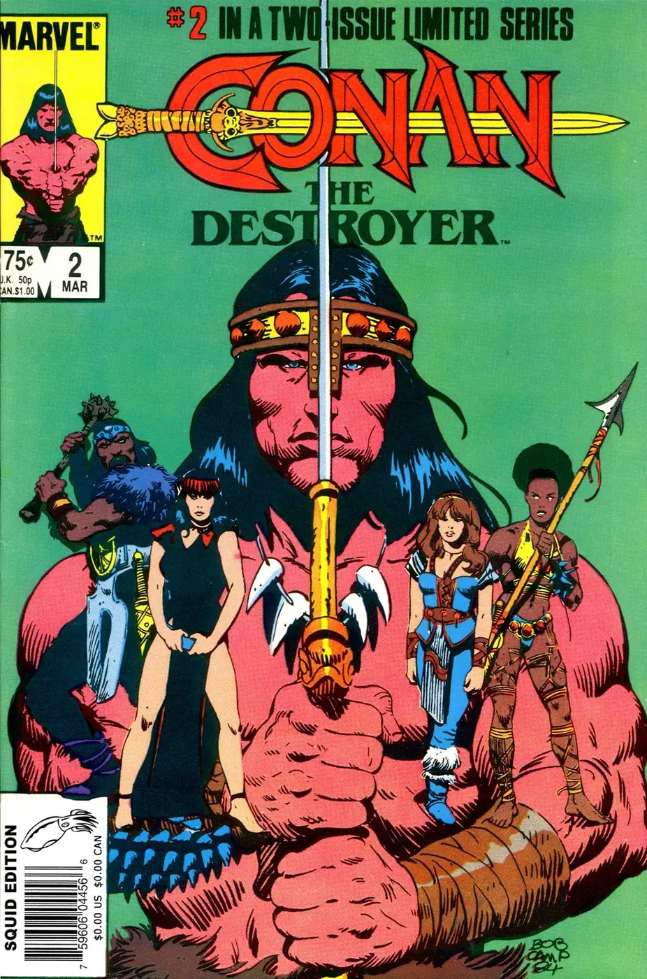 Cover of Conan the Destroyer #2