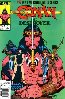 Cover of Conan the Destroyer #2