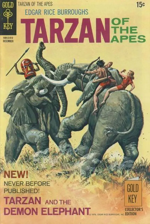 Cover of Edgar Rice Burroughs' Tarzan of the Apes #197