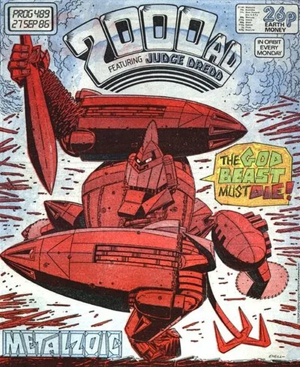 Cover of 2000 AD #489
