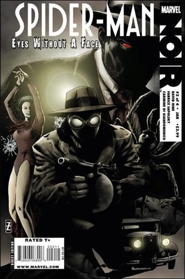 Cover of Spider-Man Noir: Eyes Without a Face #2