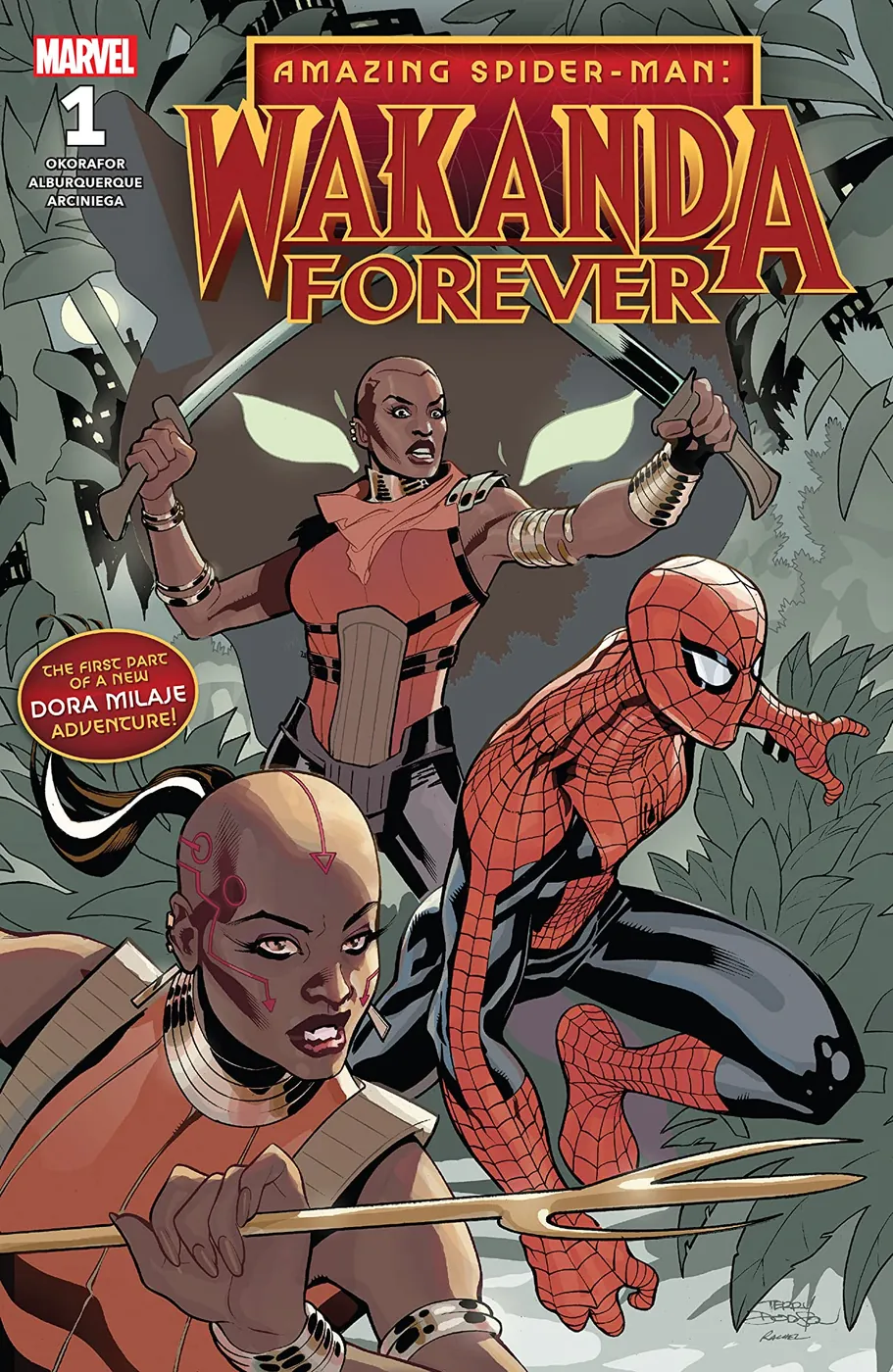 Cover of Amazing Spider-Man: Wakanda Forever #1