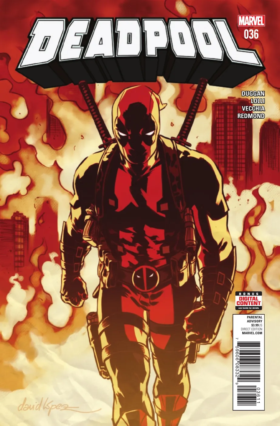 Cover of Deadpool #36