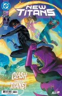 Cover of New Titans #34