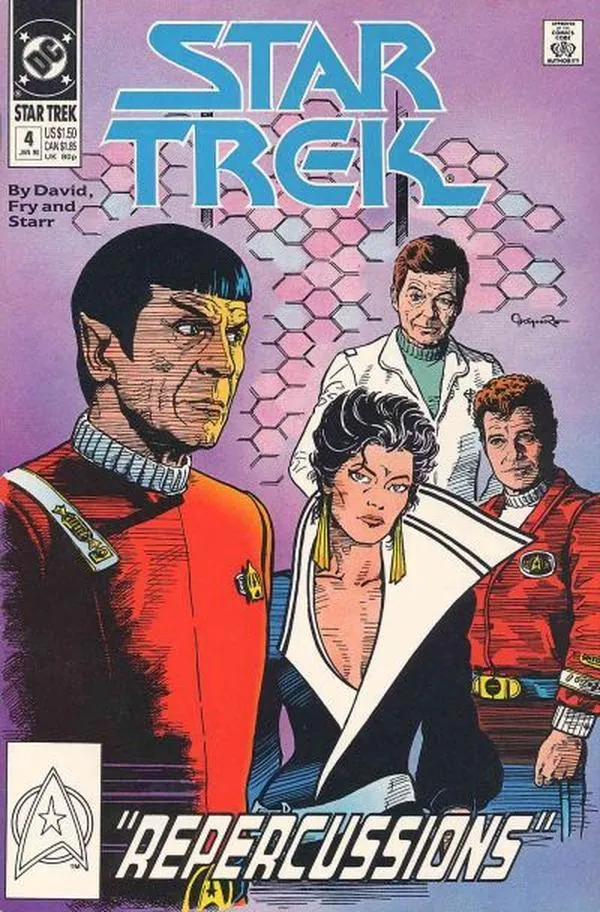 Cover of Star Trek #4