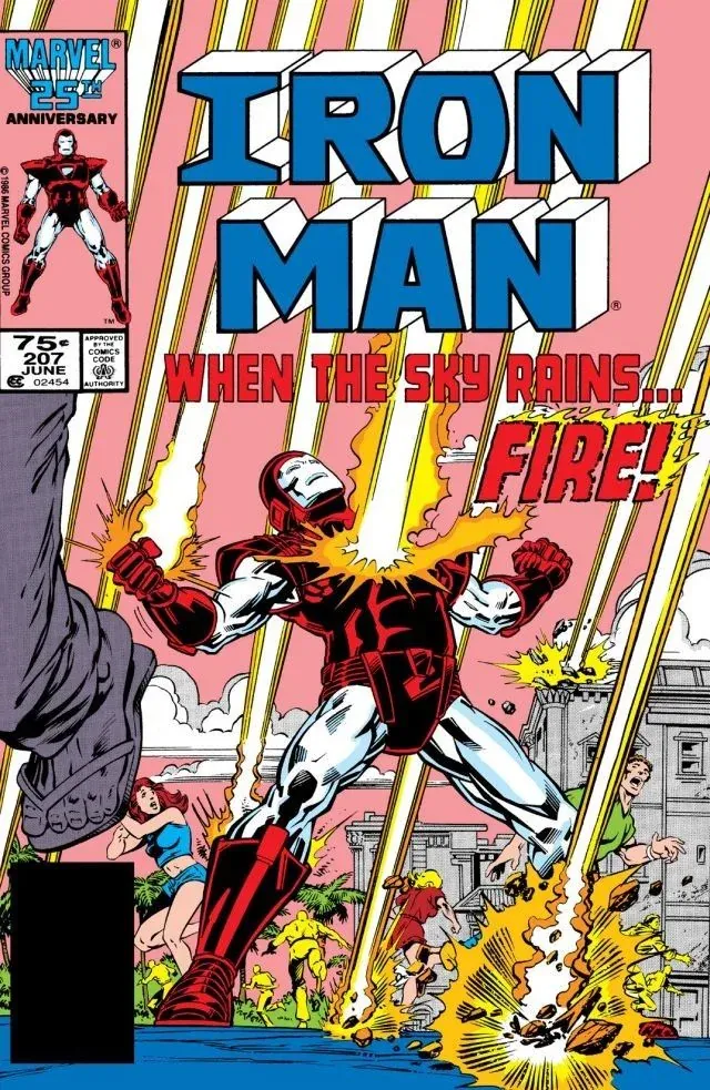 Cover of Iron Man #207