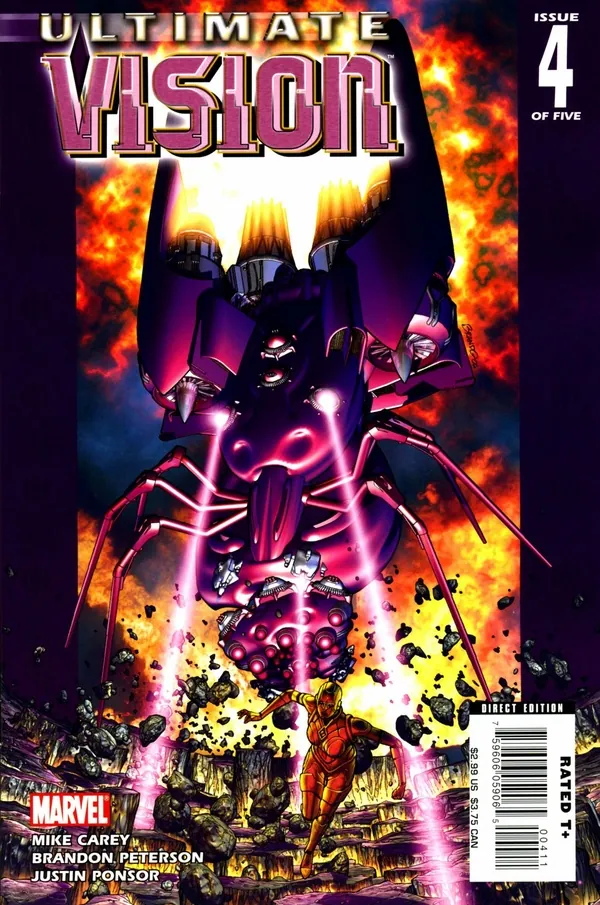 Cover of Ultimate Vision #4