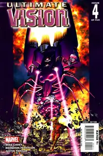 Cover of Ultimate Vision #4