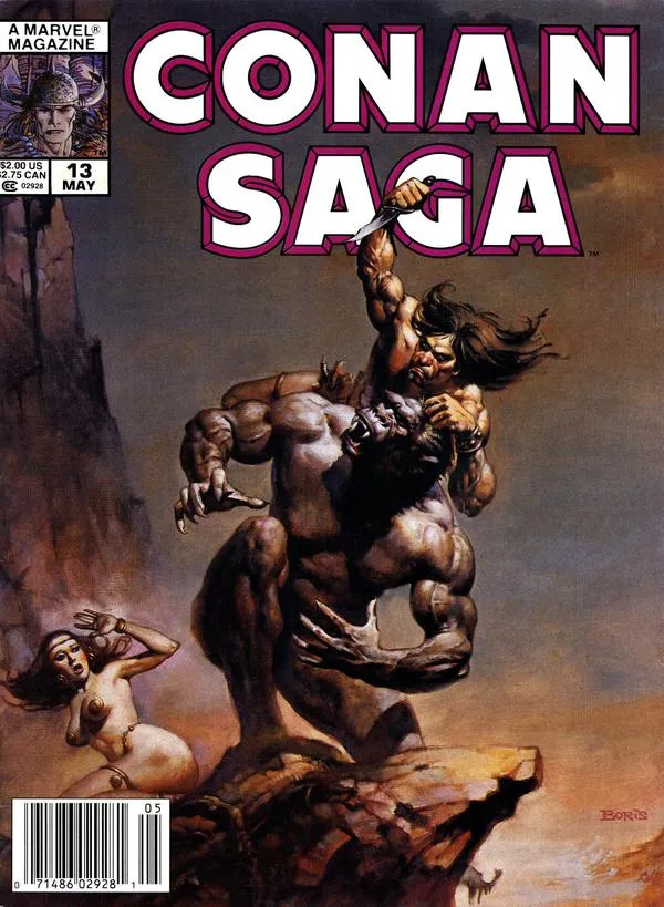 Cover of Conan Saga #13