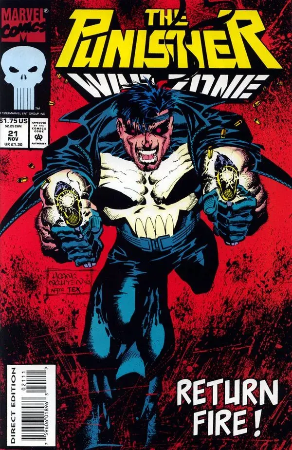 Cover of The Punisher: War Zone #21