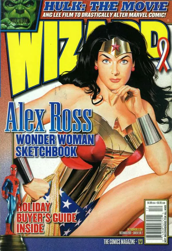 Cover of Wizard: The Comics Magazine #123