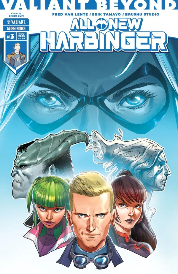 Cover of Valiant Beyond: All-New Harbinger #3