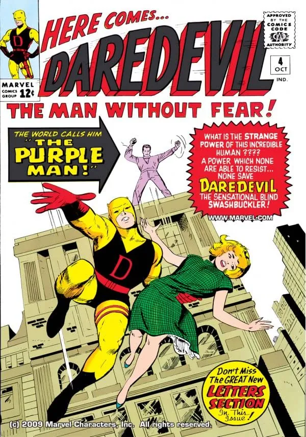 Cover of Daredevil #4