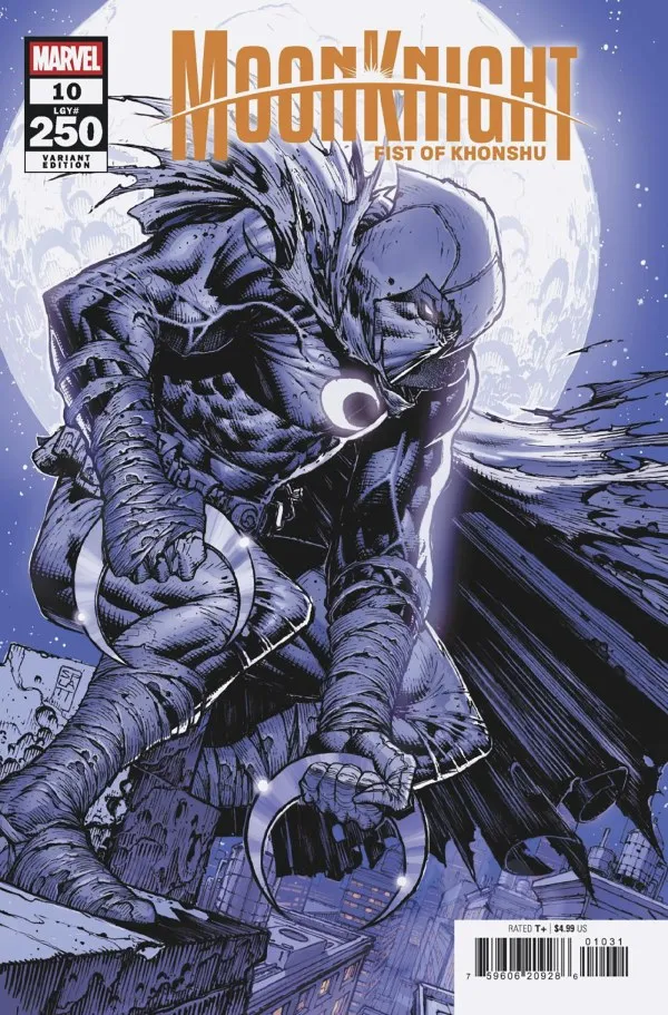 Cover of Moon Knight: Fist of Khonshu #10 (250)