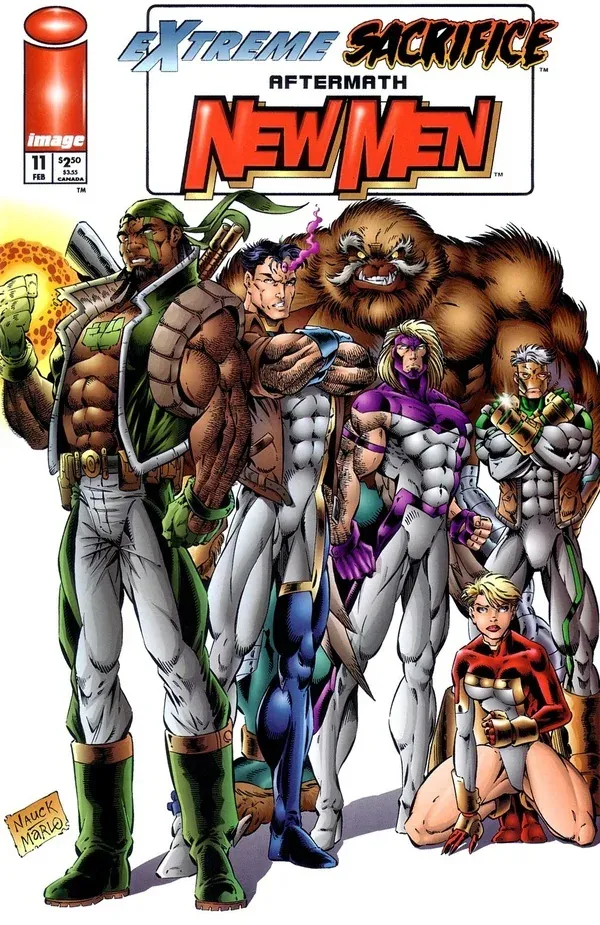 Cover of NewMen #11