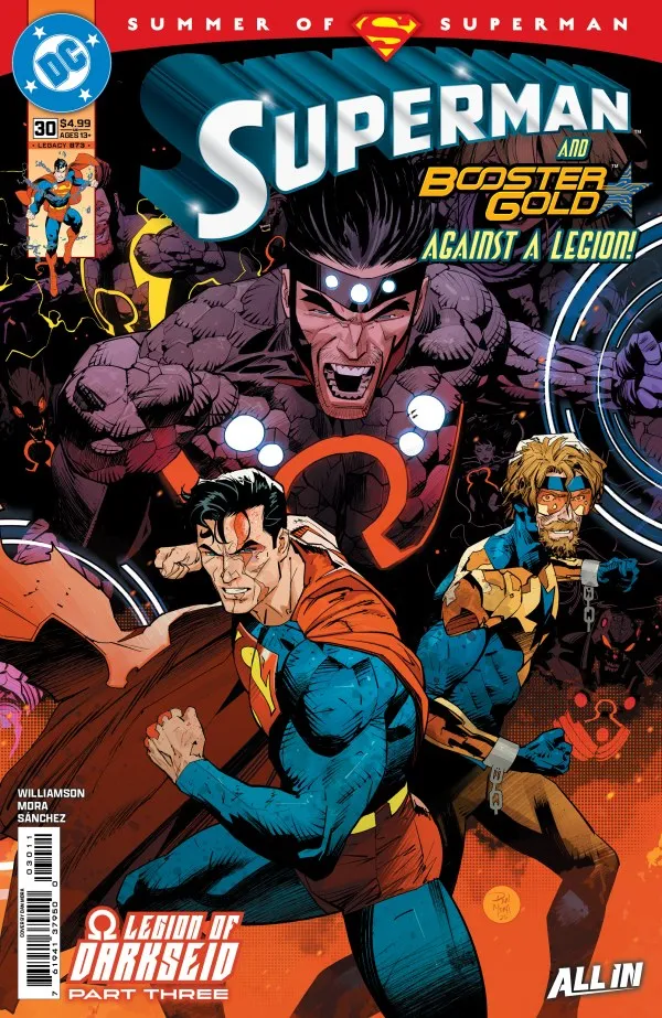 Cover of Superman #30 (873)