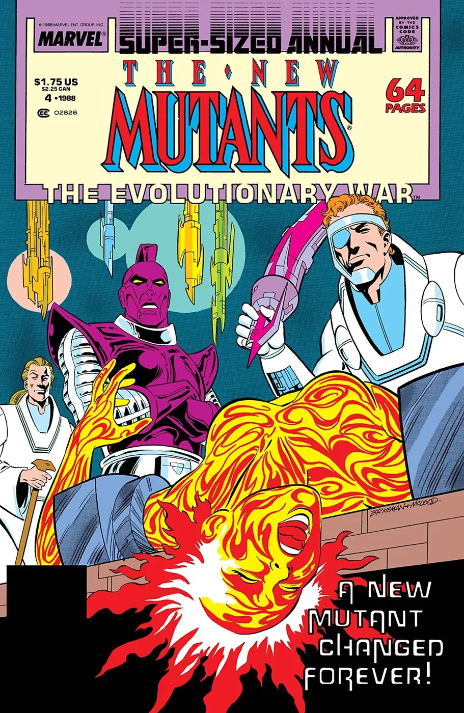 Cover of The New Mutants Annual #4