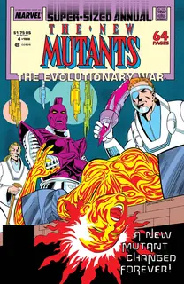 Cover of The New Mutants Annual #4