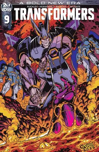 Cover of Transformers #9