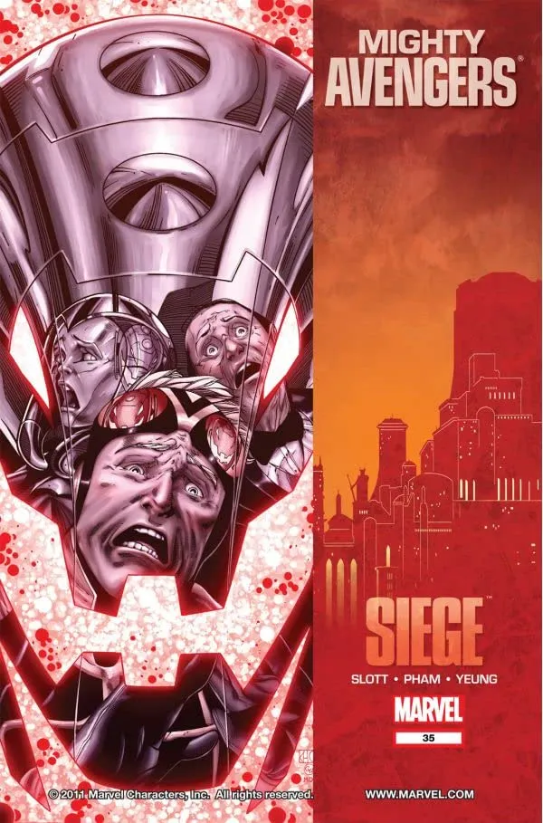 Cover of The Mighty Avengers #35