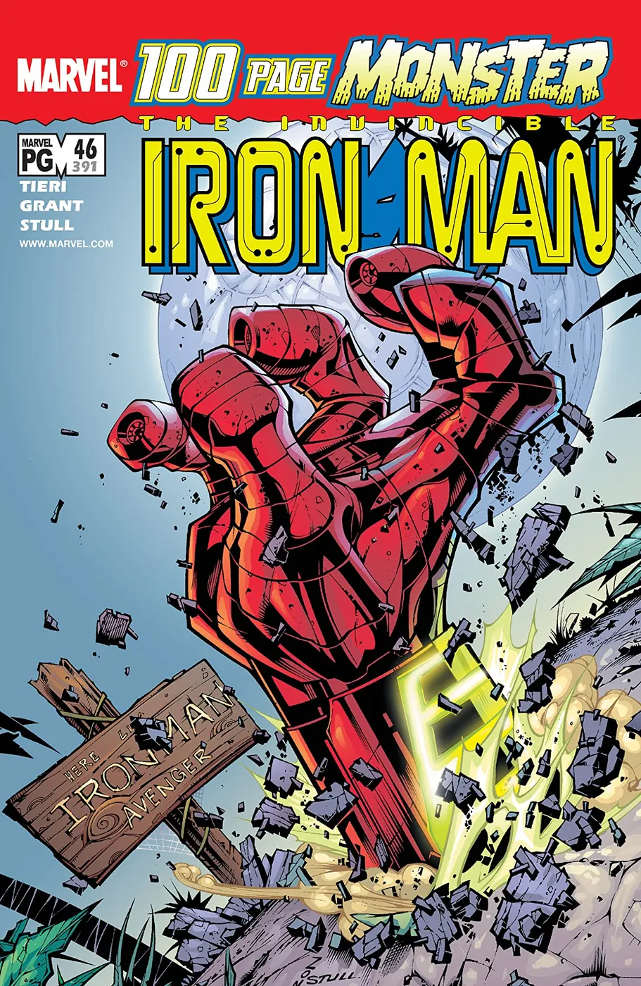 Cover of Iron Man #46 (391)