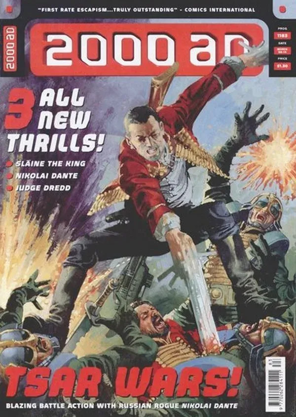 Cover of 2000 AD #1183
