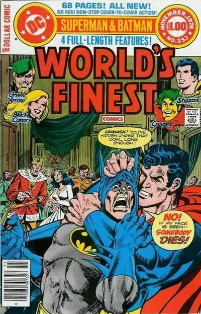Cover of World's Finest Comics #253
