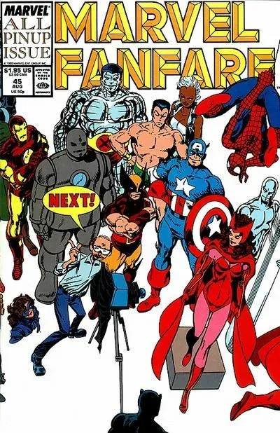 Cover of Marvel Fanfare #45