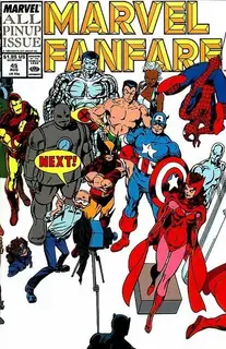 Cover of Marvel Fanfare #45