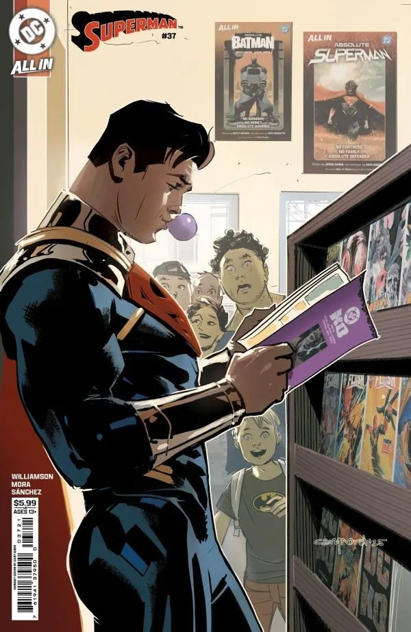 Cover of Superman #37