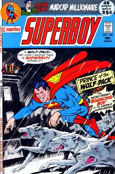 Cover of Superboy #180