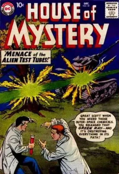 Cover of House of Mystery #81