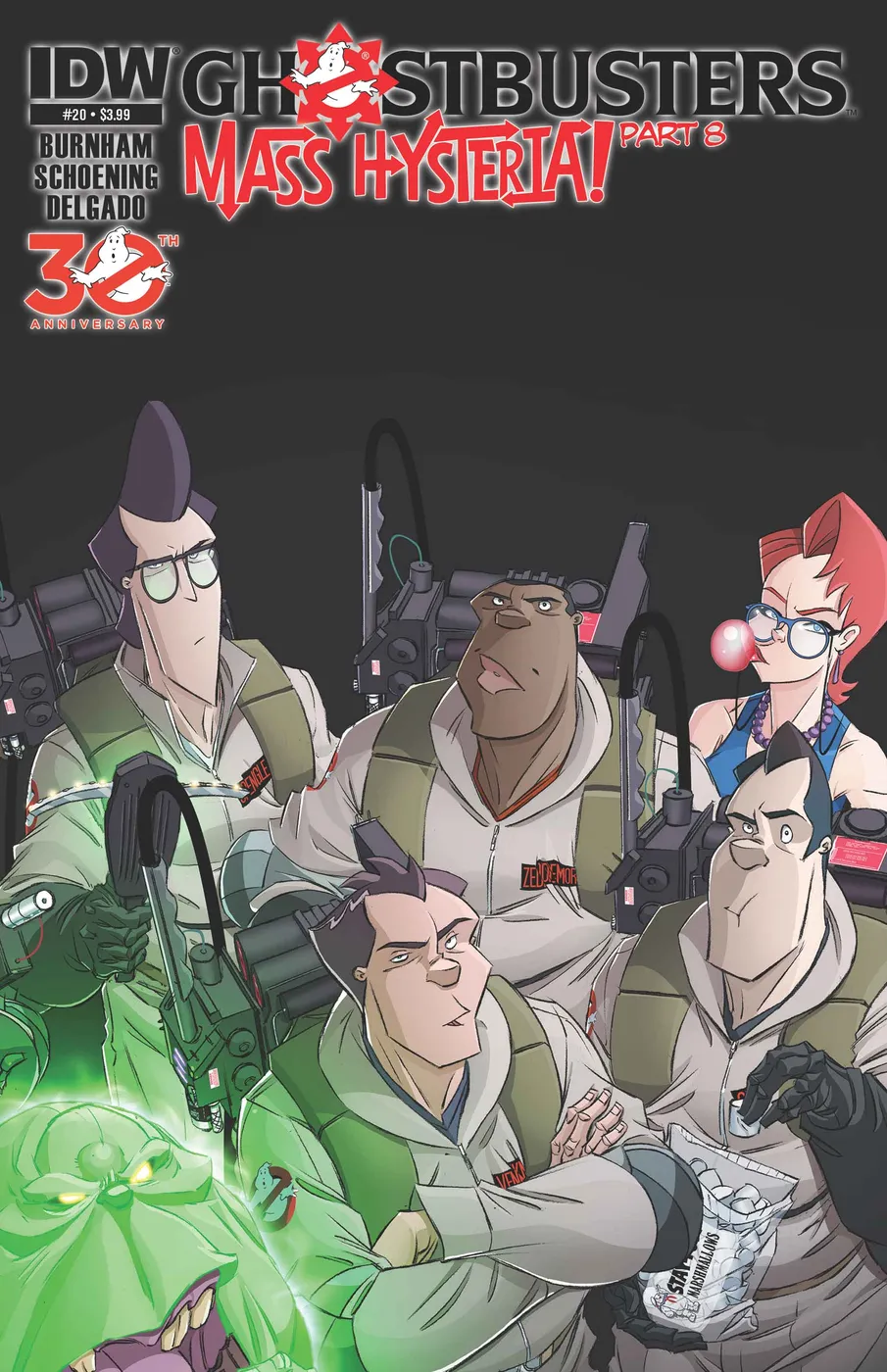 Cover of Ghostbusters #20