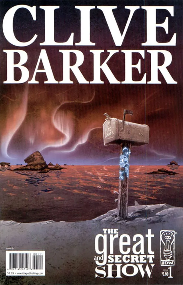 Cover of Clive Barker's The Great and Secret Show #1
