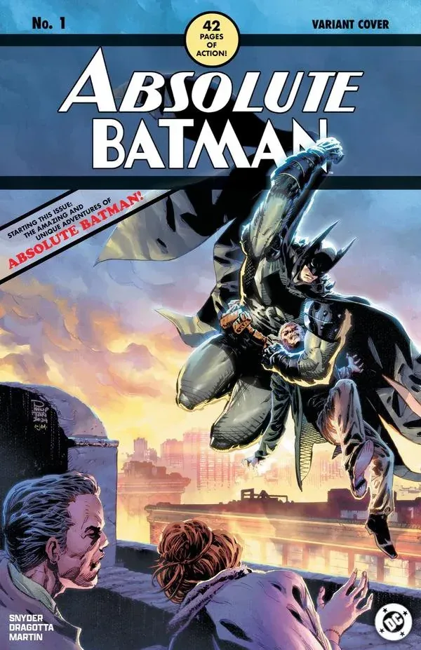 Cover of Absolute Batman #1