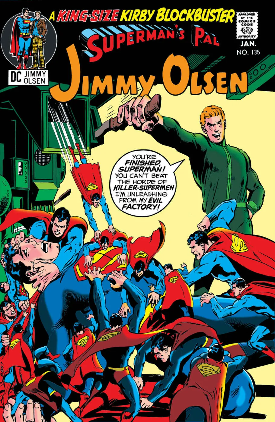 Cover of Superman's Pal, Jimmy Olsen #135