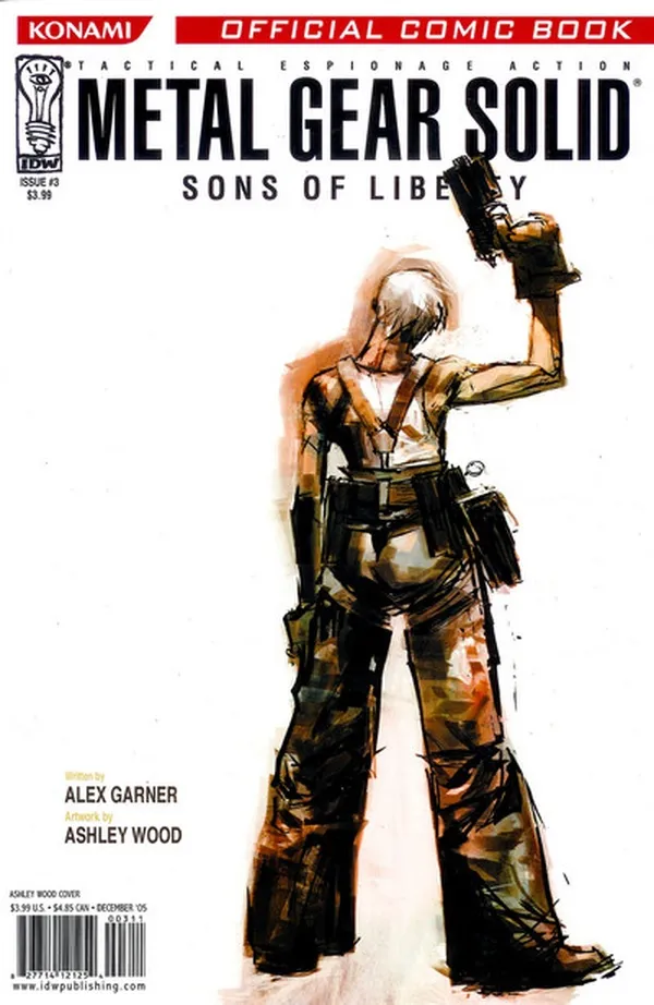 Cover of Metal Gear Solid: Sons of Liberty #3