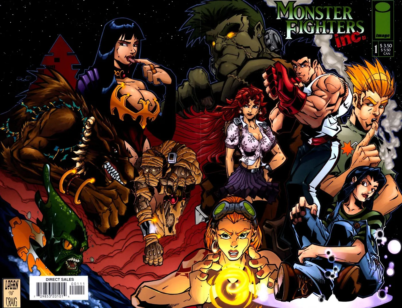 Cover of Monster Fighters Inc. #1