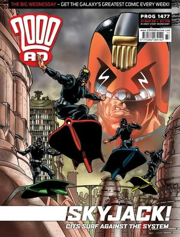 Cover of 2000 AD #1477