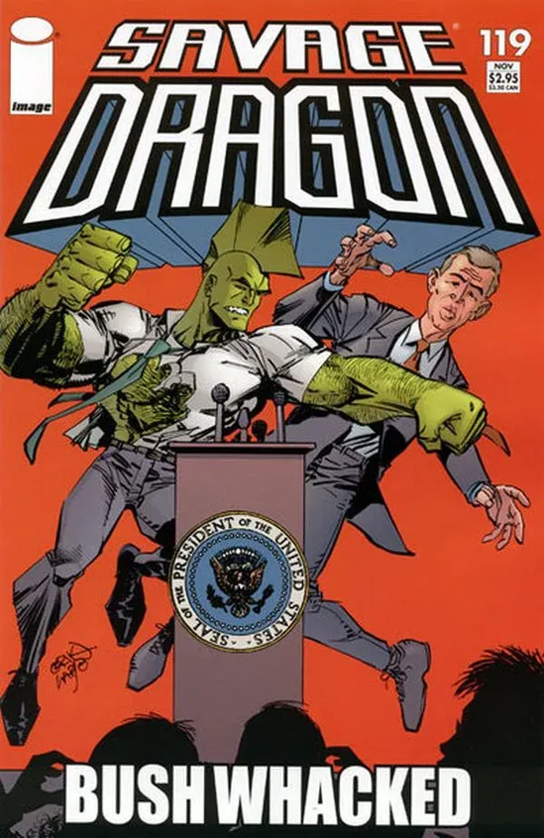 Cover of Savage Dragon #119