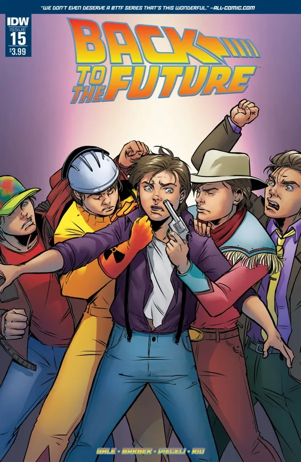 Cover of Back to the Future #15