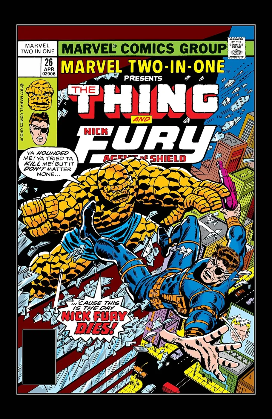 Cover of Marvel Two-in-One #26
