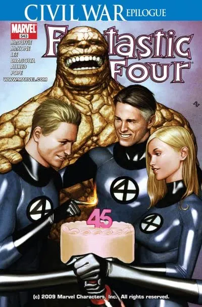 Cover of Fantastic Four #543