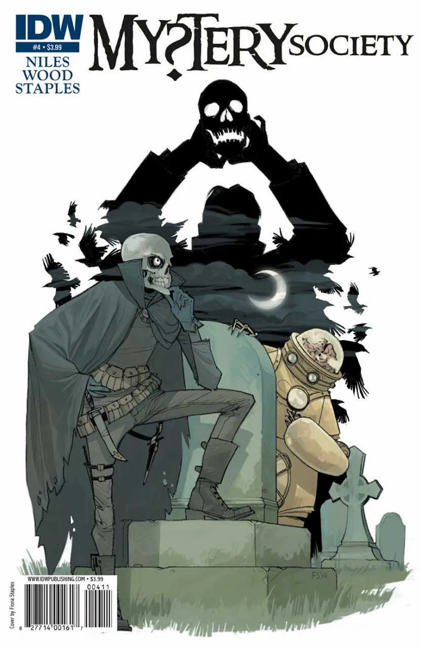 Cover of Mystery Society #4