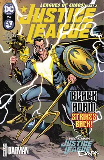Cover of Justice League #74