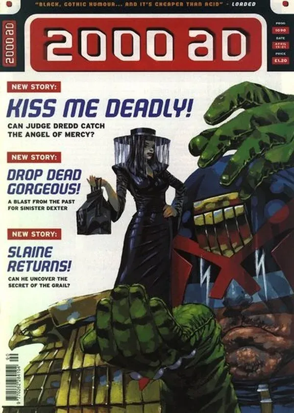 Cover of 2000 AD #1090