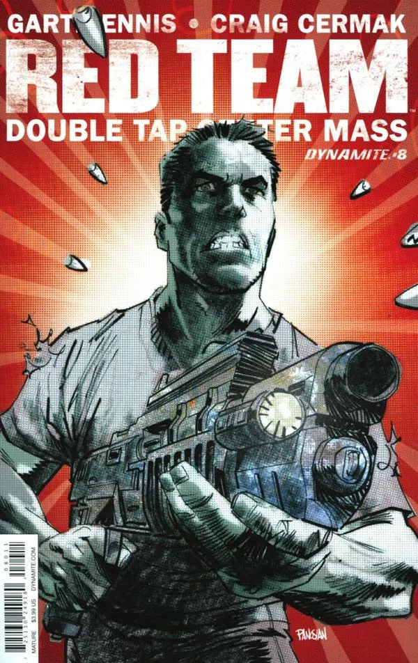 Cover of Garth Ennis' Red Team: Double Tap, Center Mass #8